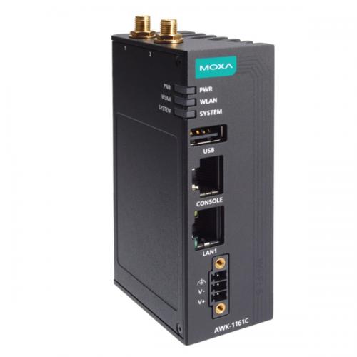 MOXA AWK-1161C-UN エントリー気泡管水準器1界面 実業用 IEEE 802.11ax ワイヤレスクライアント