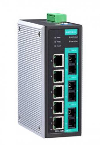 MOXA EDS-408A-2M1S-SC-T マネージドスイッチ、5xRJ45 2xマルチSC 1xシングルSC、Tモデル 148,441円