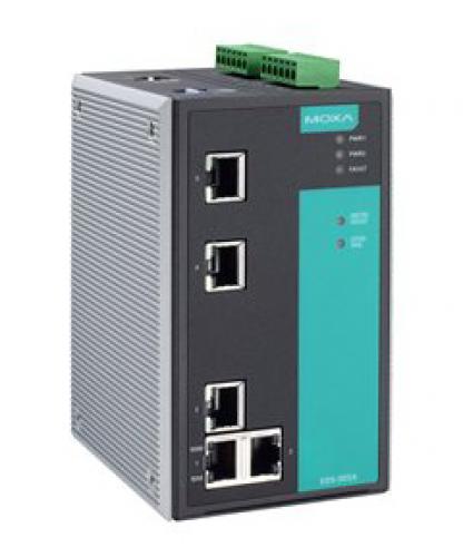 MOXA EDS-505A-T マネージドスイッチ、5xRJ45、Tひな形