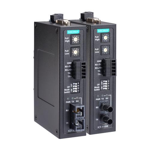 MOXA ICF-1150I-M-SC 実業用RS-232C/422/485⇒マルチ流行り物 衣料繊維変換器(SC繋ぎ)、2KV孤立化