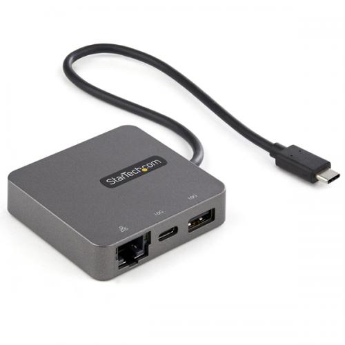 StarTech.com DKT31CHVL USB-C接続マルチアダプタUSB3.1Gen2Type-C対応マルチハブ4KHDMI/1080pVGA10Gbps対応USB-A&USB-Cポートギガビット有線LANThunderbolt3対応