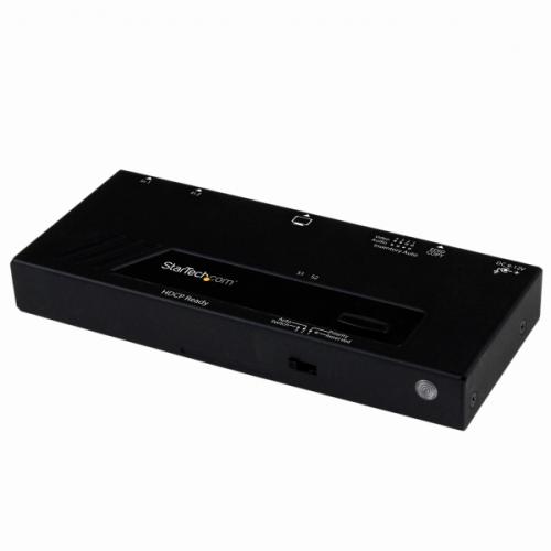 StarTech.com VS221HDQ 2入力1出力HDMIディスプレイ切替器/セレクター/スイッチ1080p自動/優先切替機能付き|ISダイレクト店