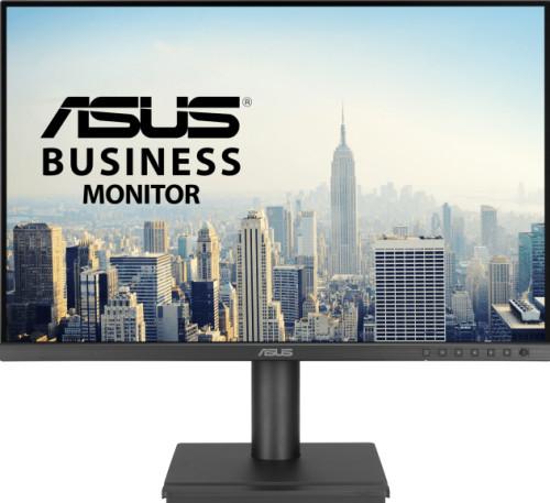 【法人様宛押さえる】ASUS BE248QF 液晶見せびらかす 24.1型/1920×1200/DisplayPort 1.4 x1、HDMI(v1.4) x1、VGA x1、USB 3.2 Gen 1 Type-A x4/黒いこと/金棒引き：あり