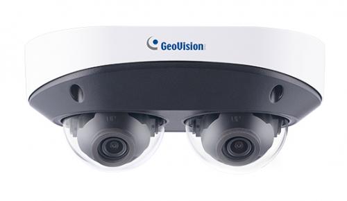GeoVision GV-TMS8800T2 GV-TMS8800、2つの400万絵素CMOSを積み上げるしたH.265/H.264両相応う2眼マルチセンサーネットワークドーム型写真機 2年引きうける