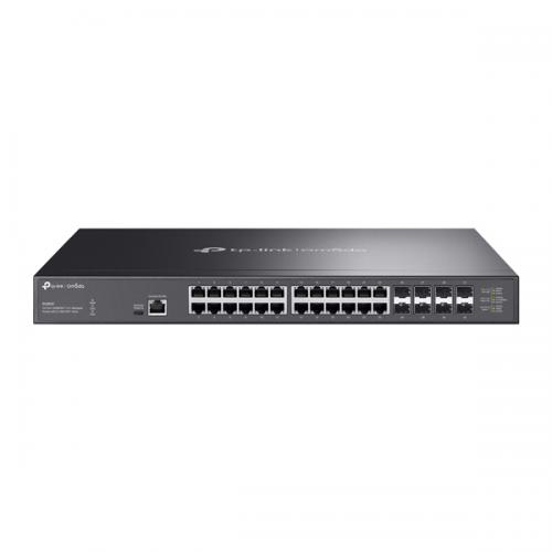 TP-LINK SX3832(un) Omada 10GBASE-Tポート×24 L2+マネージドスイッチ（10GE SFP+スロット×8搭載）
