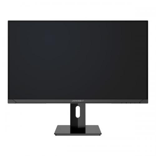 【法人様宛押さえる】JAPANNEXT JN-IPS271UHD-C65W-HSP 液晶見せびらかす 27型/3840×2160/DP×1、HDMI×1、USB Type-C×1/黒いこと/金棒引き有/2年言いはなつ