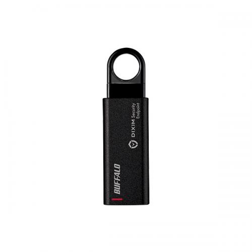 BUFFALO RUF3-KEV64G-BK DiXiM Security Endpoint搭載 セキュリティUSBメモリー 64GB ブラック｜ISダイレクト店