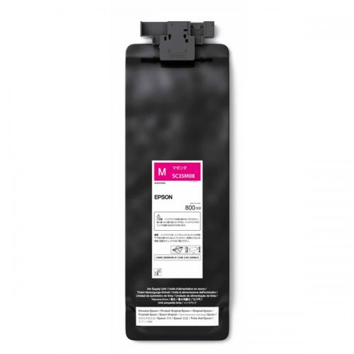 EPSON SC35M08 SureColor用 インクパック/800ml（マゼンタ）｜ISダイレクト店