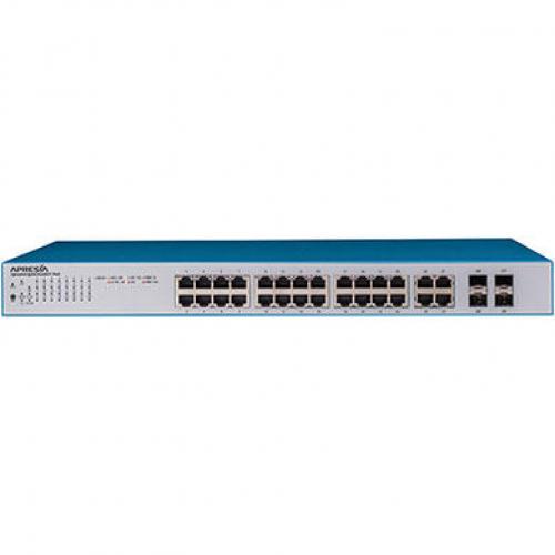 APRESIA APLGS128GTPOE2 ApresiaLightGS128GT-PoE2 【5年次先出しセンドバック付】PoE+相応う座標軸2 WebスマートスイッチングHUB (24port)