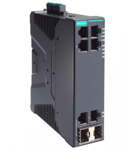 MOXA SDS-G3006-2GTXSFP 加工用 6界面(2ジャズバンド界面) フルギガビット スマートイーサネットスイッチ