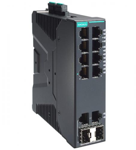 MOXA SDS-G3010-2GTXSFP 加工用 10界面 フルギガビット スマートイーサネットスイッチ