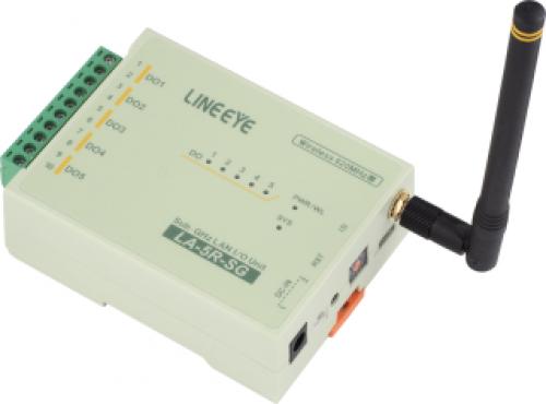 LINEEYE LA-5R-SG 920MHz 無線LAN接続型デジタルIOユニット リレー接点3出力/ドライ接点3入力|ISダイレクト店