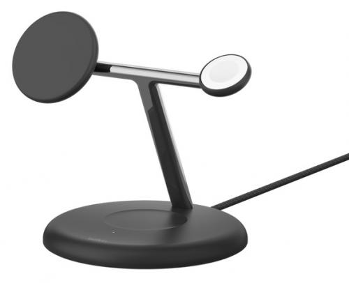 【法人様宛限定】Belkin WIZ023dqBK BoostCharge Pro Qi2 3-in-1 ワイヤレス充電スタンド ブラック 17,340円