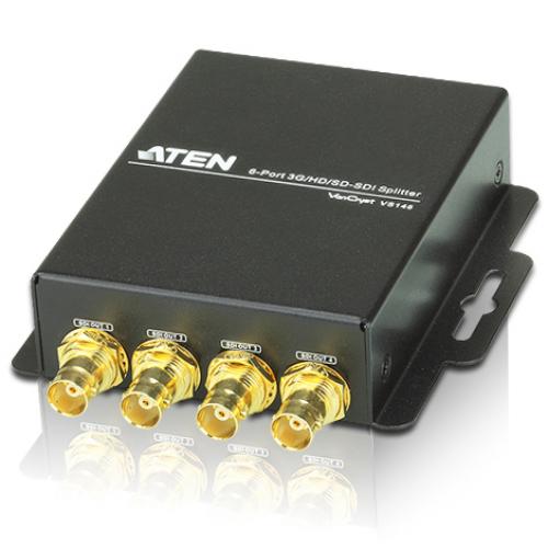 ATEN VS146 6界面3G/固定ディスク/SD-SDI振りあてる器