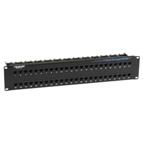 ブラックボックス JPM810A-R2 CAT5eフィードスルー・パッチパネル UTP・48界面