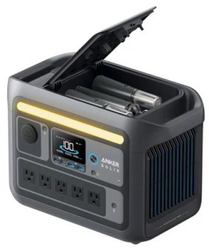 【法人様宛押さえる】ANKER  A17545Z1 Anker Solix C800 Plus Portable Power Station 暗然たる薄墨色