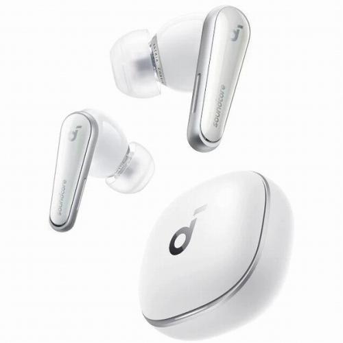 【法人様宛限定】ANKER  A3953N21 Anker Soundcore Liberty 4 【完全ワイヤレス/ウルトラノイズキャンセリング2.0/3Dオーディオ/ワイヤレス充電/マルチポイント/外音取込/最大28時間】 (クラウドホワイト)