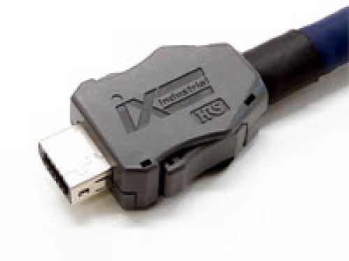 エイム電子 C6AS-CGRT-IX10/IX10-NV-05 ix Industrialコネクタ付 CAT6A LANケーブル ロボットSTP 5m|ISダイレクト店