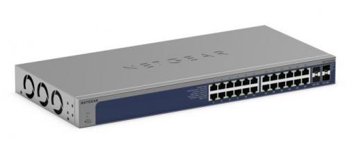 NETGEAR XS724TM-100JPS XS724TM 10G/マルチギガ 24界面 10G SFP+拡張スロット×4 適用業務＆クラウドスマートスイッチ