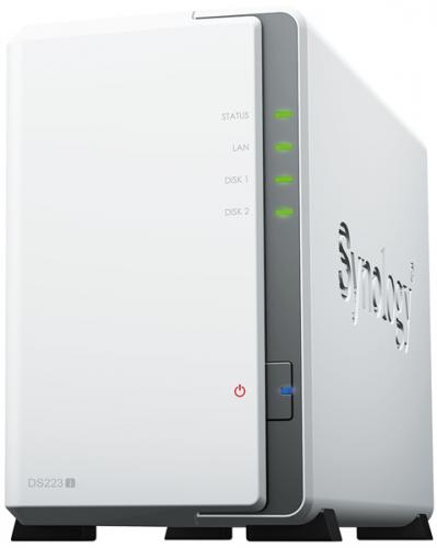 Synology DS223j+HAT3300-4TB2 DiskStation DS223j 初心者ガイド付+HAT3300-4TB 2個