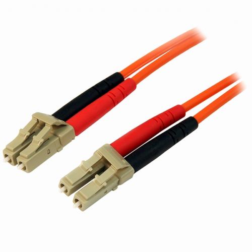 StarTech.com 50FIBLCLC30 光ファイバーケーブル30mLSZH対応パッチコードOM2仕様準拠マルチモードコア径50ミクロン/芯径125ミクロン2芯LC-LCコネクタ｜ISダイレクト店