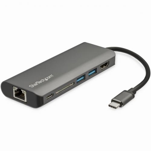 StarTech.com DKT30CSDHPD3 USBType-C繋ぎ合わせるマルチアダプターSD歌留多愛読者/USBPD3.0/4KHDMI/ギガビット有線ローカルエリアネットワーク/2xUSB3.0USBType-Cミニドック