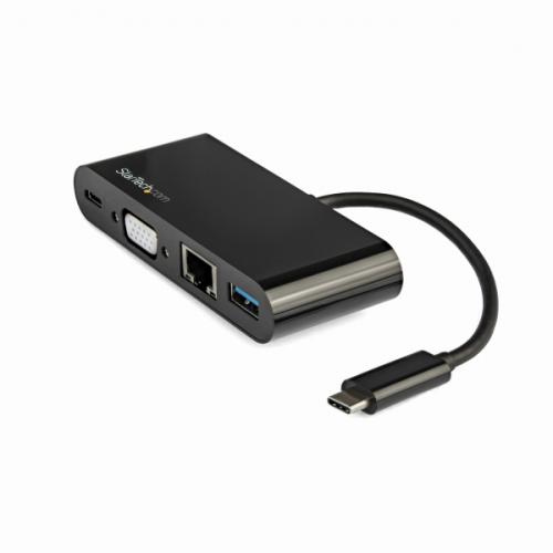 StarTech.com DKT30CVAGPD USBType-C接続マルチアダプタVGA/60WUSBPD/ギガビット有線LAN