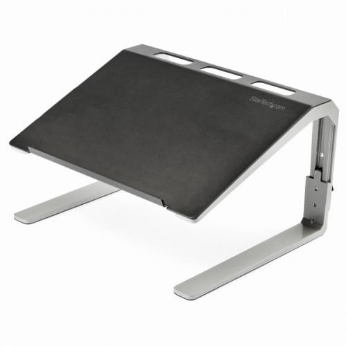 StarTech.com LTSTND ノートパソコンスタンド高耐久性スチール/アルミ3段階の高さ調節エルゴノミクス対応ノートPC台座
