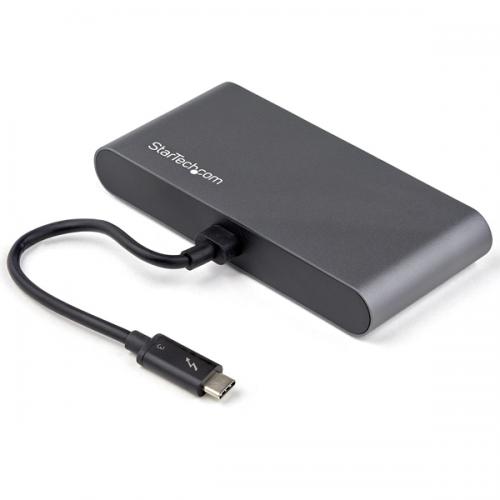 StarTech.com 結核症3DKM2HDL Thunderbolt3ハブサンダーボルト3ミニドックデュアル4K/60HzHDMI/2界面USB-Aこしき(3.2/2.0)/ギガビット有線ローカルエリアネットワーク界面