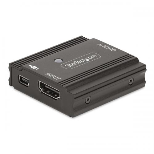 StarTech.com 33FT-8K-HDMI-BOOSTER HDMI 2.1リピーター/8K60Hz 4K144Hz 10m/4K60Hz 25m/信号アンプ 延長 中継アダプター|ISダイレクト店