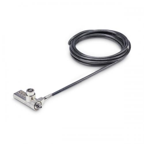 StarTech.com DUALKA10-LAPTOP-LOCK 引き当て針金鍵を掛ける/2m/4桁文字盤円柱錠/10個書き割り/標準尺度ケンジントン/似ている手当たり付マイコン鍵を掛ける