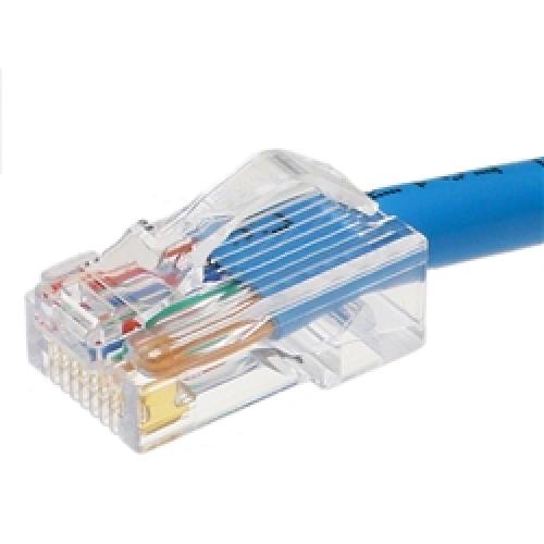 エイム電子 C5ES-SO-BL-65PJ カテゴリ5e UTPケーブル 単線 ストレート 青 日本製 65m|ISダイレクト店