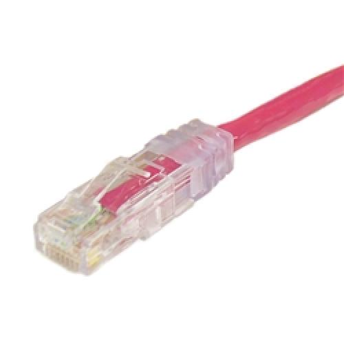 エイム電子 C6XT-SO-RD-45 カテゴリ6 UTPケーブル 単線 1000BASE-Tクロス 赤 45m