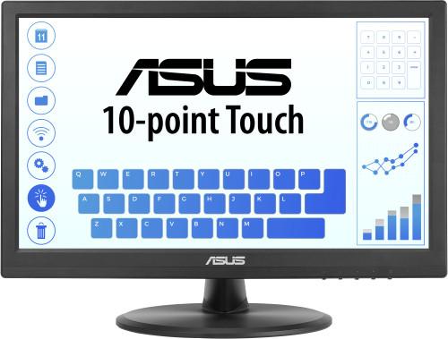 【法人様宛限定】ASUS VT169HE 15.6型ワイド 10点マルチタッチ液晶ディスプレイ/1920&times;1080(フルHD)/IPS/ノングレア/HDMI&times;1、VGA&times;1/ブラック/スピーカー:なし｜ISダイレクト店