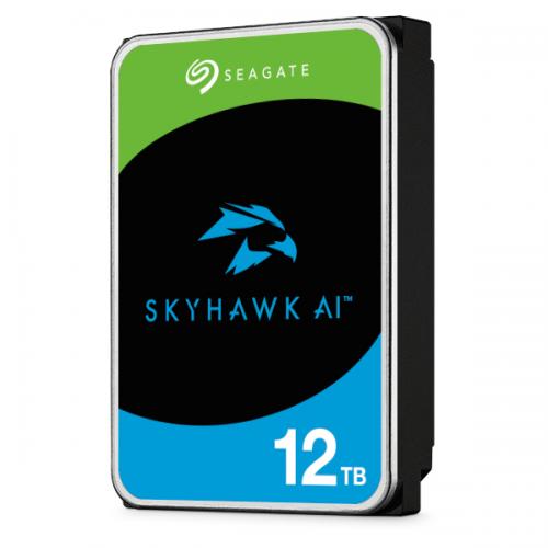 Seagate ST12000VE003 Seagate SkyHawk AI 3.5【データ復旧3年付】 12TB 内蔵HDD (CMR) メーカー5年保証 512MB 7200rpm ネットワーク ビデオ レコーダー AI対応NVRシステム用ST12000VE003｜ISダイレクト店