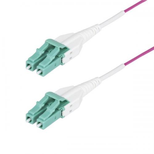 StarTech.com OM4RLCLC40M グラスファイバー有線テレビ/OM4 マルチ流行り物/40m/LCLC UPC/50/125/2芯/100G/エリカバイオレット