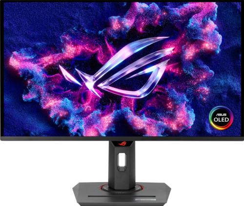 【法人様宛制限事項】ASUS XG27UCDMG ROG Strix OLED 有機ELワイドゲーミングモニター 26.5型/3840×2160/DisplayPort 1.4 DSC×1、HDMI(v2.1)×2、USB-C(DP Alt Mode)×1/黒いこと/金棒引き：なし