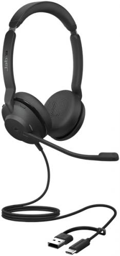 GNオーディオ 23189-999-779 Jabra USB上端仕掛ける USB-C/A 両耳 MS御墨付き「Jabra Evolve2 30 SE MS Stereo USB C/A」