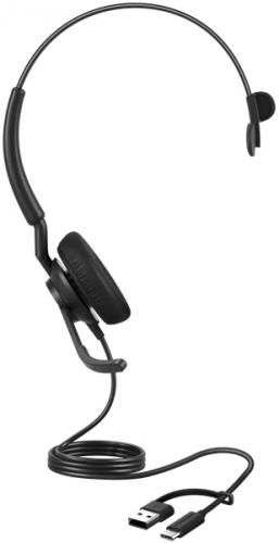 GNオーディオ 5093-299-2269 Jabra 接点真っただ中用USB上端仕掛ける USB-C/A 片耳 UC御墨付き 抑えつける社会的単位付「Jabra Engage 50 II Link UC Mono USB C/A」