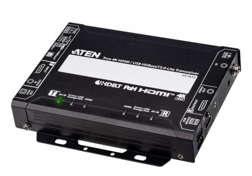 ATEN VE1833 HDMI / USB HDBaseT 3.0-Lite トランシーバー (4K60p＆双方向PoH対応)