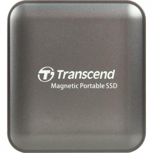 Transcend TS1TESD420C 1TB MagSafe対応ポータブルSSD ESD420 USB 20Gbps Type-C アイロングレー