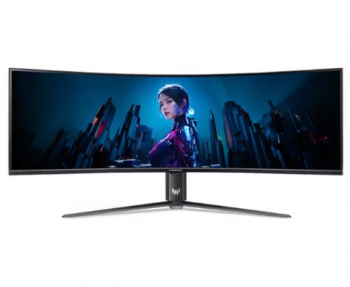 Acer(エイサー) Z57bmiiphuzx Predator液晶見せびらかす(57.1型/7680×2160/HDMI、DisplayPort、USB3.2/黒いこと/金棒引き積み上げる/VA/非光輝/1ms)