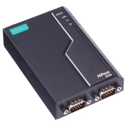MOXA NPort 6250-G2/JP 第2時人2界面RS-232/422/485セキュアターミナルサーバー