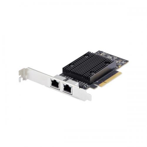 StarTech.com PR210B-NETWORK-CARD ネットワークアダプターカード/PCIe x8/2界面/10GbE/BCM57416/ギガビットイーサネットローカルエリアネットワーク歌留多