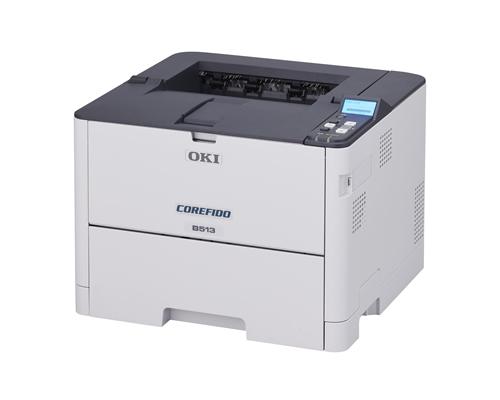 OKI(沖電気) B513DN 【7年間無償保証/メンテナンス品無償提供】A4モノクロLEDプリンター B513dn 高速印刷・高耐久性で大量出力を支えるハイスペックモデル COREFIDO EX|ISダイレクト店