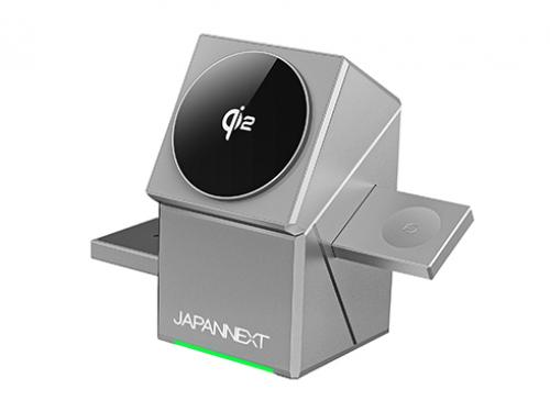 【法人様宛制限事項】JAPANNEXT JN-CG-15SQ3N1 チャージャー/しろがね色/2年引き請ける
