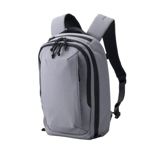 ELECOM BM-MNLBP04DGY バックパック/MNL CITY PACK/Lite/CORDURA recor/14inch/14L/チャコール｜ISダイレクト店