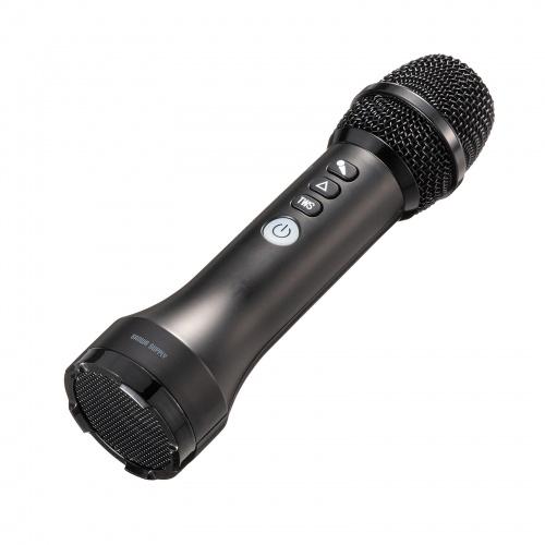 サンワサプライ MM-SPAMP20 ハンドマイク型ポータブル拡声器スピーカー（Bluetooth対応・出力15W）｜ISダイレクト店