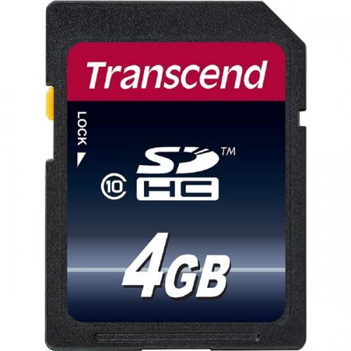 Transcend TS4GSDHC10 SDHC歌留多 Class10 4GB
