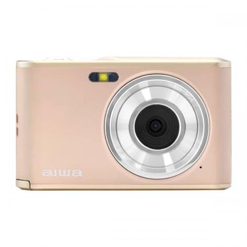 aiwaデジタル JA4-DCM0001(LB) コンパクトデジタルカメラ aiwa cam DCB 点火装置ブロンズ(1300万絵素CMOS検出器/2.8inIPS見せびらかす/陰電子手ブレ手を加える/AF/4倍デジタル望遠レンズ/自撮り映画化/軽さ)